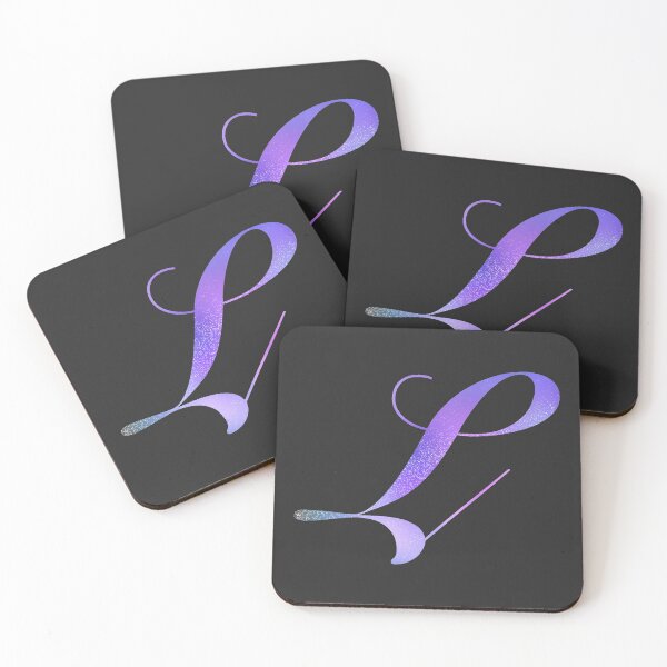 Item preview, Monogram Galaxy Cursive Letter L designed and sold by sporadicdoodlin.