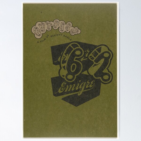 Artikel-Vorschau von Emigre Magazine # 62, designt und verkauft von CenturyArt.
