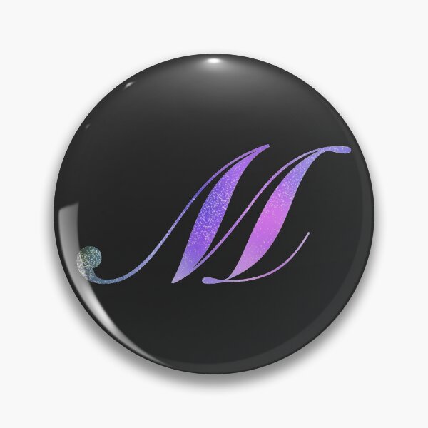 Item preview, Monogram Galaxy Cursive Letter M designed and sold by sporadicdoodlin.