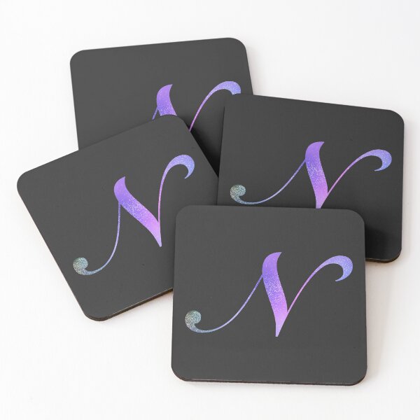 Item preview, Monogram Galaxy Cursive Letter N designed and sold by sporadicdoodlin.