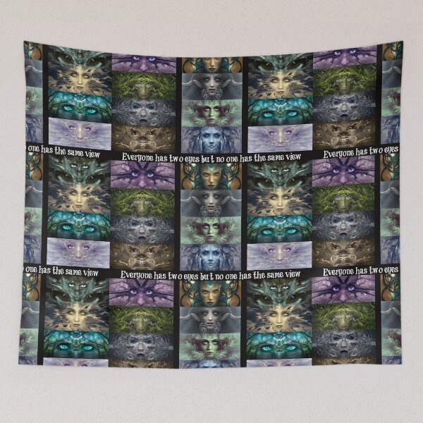 Item preview, Everyone has two eyes but no one has the same view designed and sold by Julie Lucas.