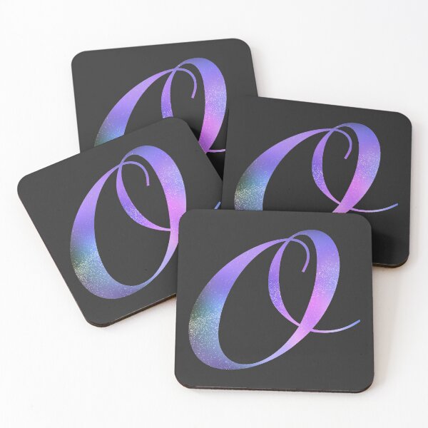 Item preview, Monogram Galaxy Cursive Letter O designed and sold by sporadicdoodlin.