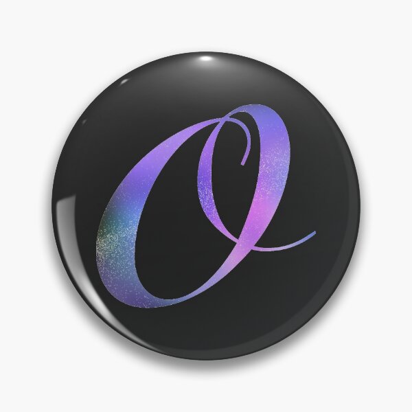 Item preview, Monogram Galaxy Cursive Letter O designed and sold by sporadicdoodlin.