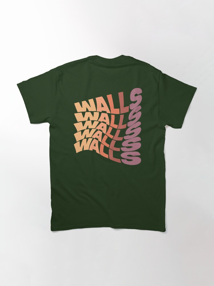 Louis Tomlinson T-Shirts - Walls Louis Tomlinson block colours v1 Classic  T-Shirt RB0308