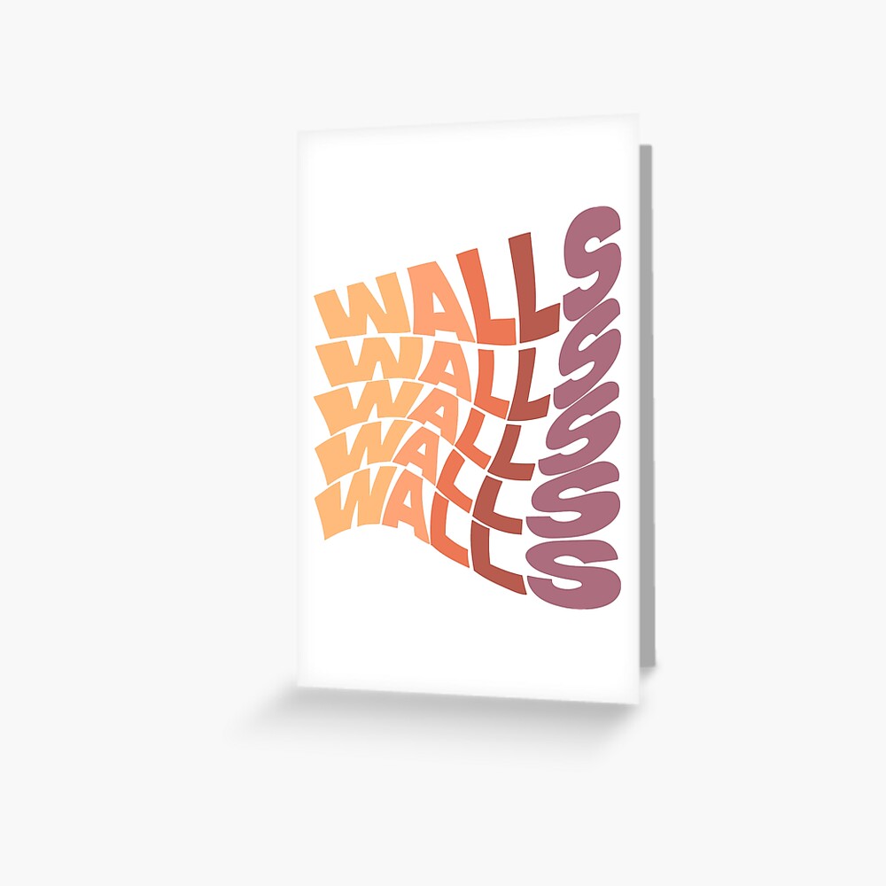 WALLS - Louis Tomlinson Postcard by aztrxm