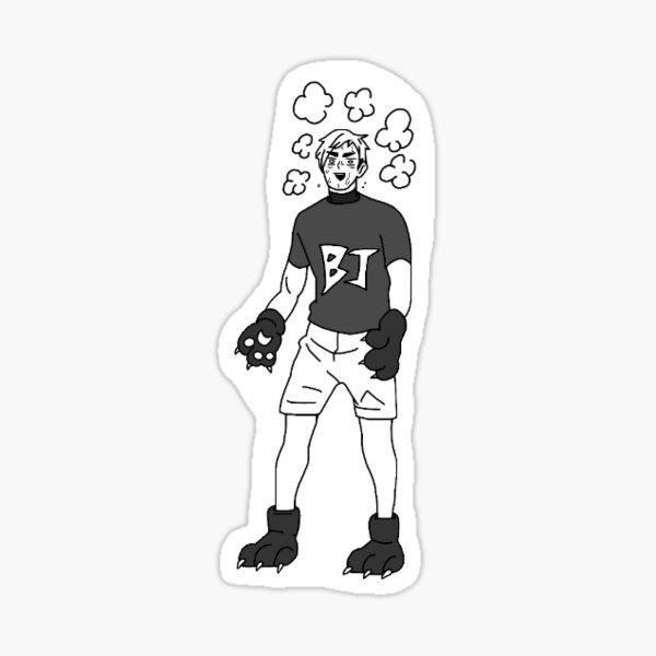 Atsumu MSBY Mascot Sticker