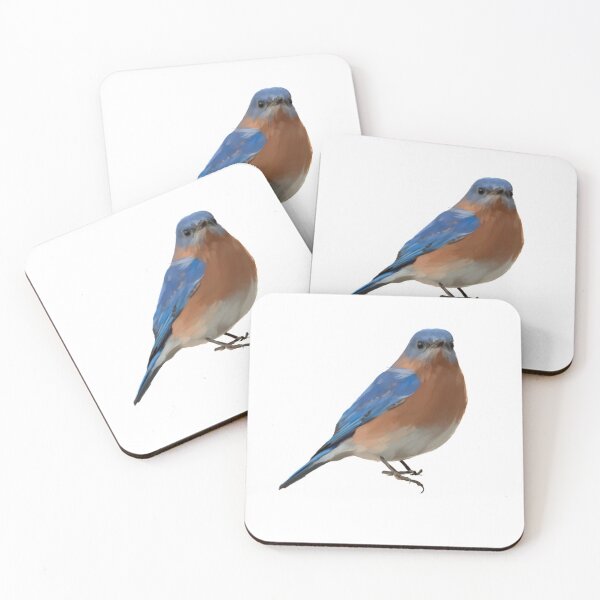 Item preview, Eastern Bluebird Bird Art designed and sold by Jennifer Ackerman.