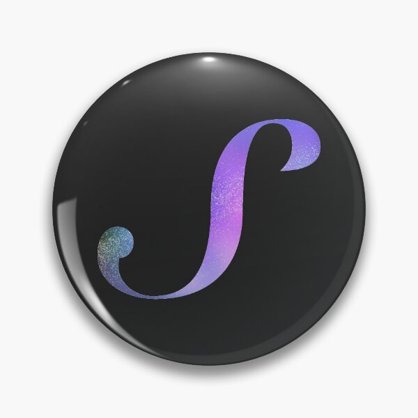 Item preview, Monogram Galaxy Cursive Letter S designed and sold by sporadicdoodlin.