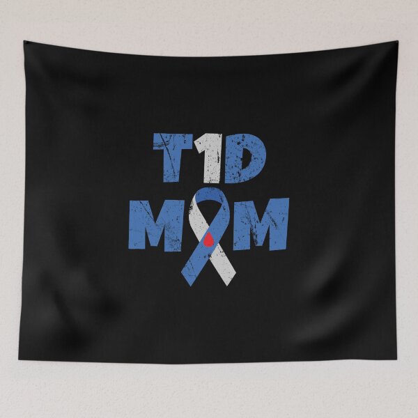 Item preview, Diabetes Awareness Apparel Diabetic Gift T1D Mom Mother designed and sold by CustUmmMerch.