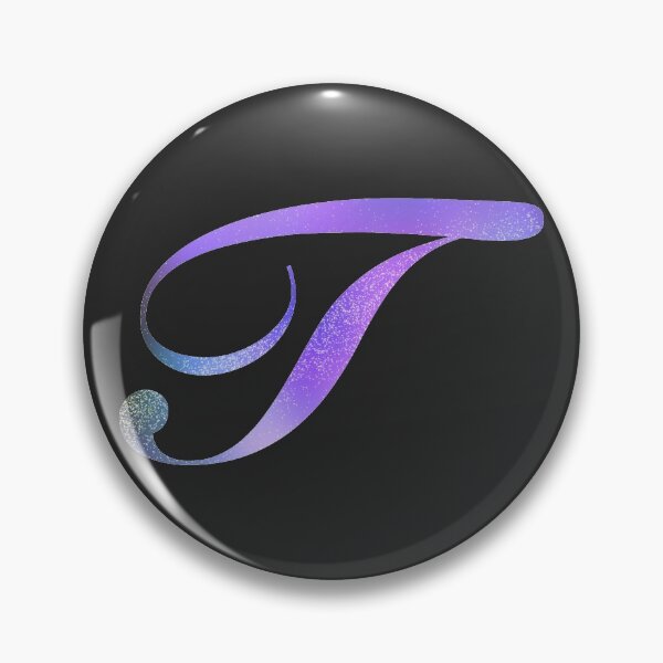 Item preview, Monogram Galaxy Cursive Letter T designed and sold by sporadicdoodlin.