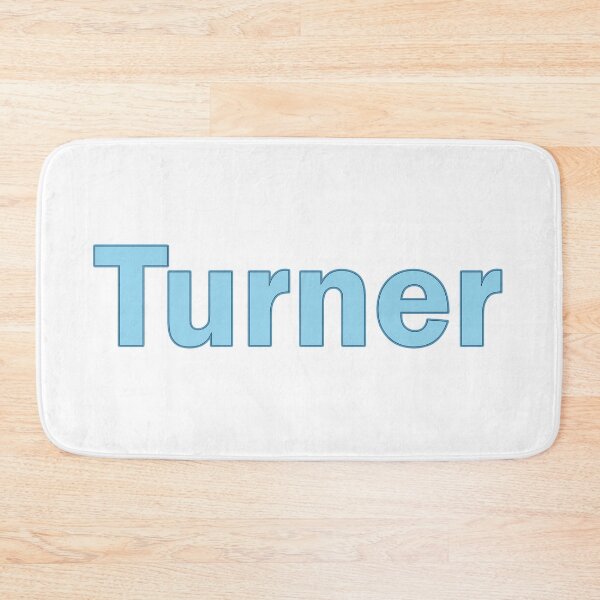 Artikelvorschau, Turner name personalised lettering text 1220 entworfen und verkauft von PrettyDesserted.