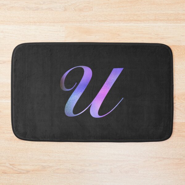 Item preview, Monogram Galaxy Cursive Letter U designed and sold by sporadicdoodlin.