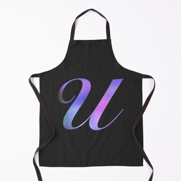 Item preview, Monogram Galaxy Cursive Letter U designed and sold by sporadicdoodlin.