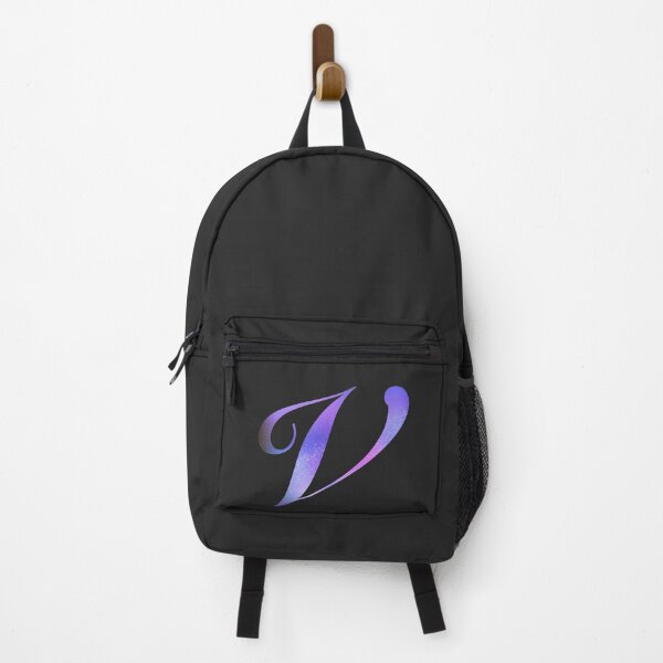 Item preview, Monogram Galaxy Cursive Letter V designed and sold by sporadicdoodlin.