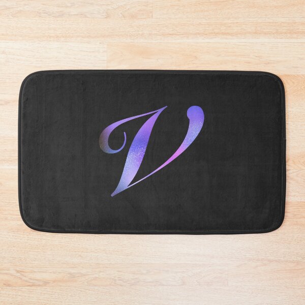 Item preview, Monogram Galaxy Cursive Letter V designed and sold by sporadicdoodlin.