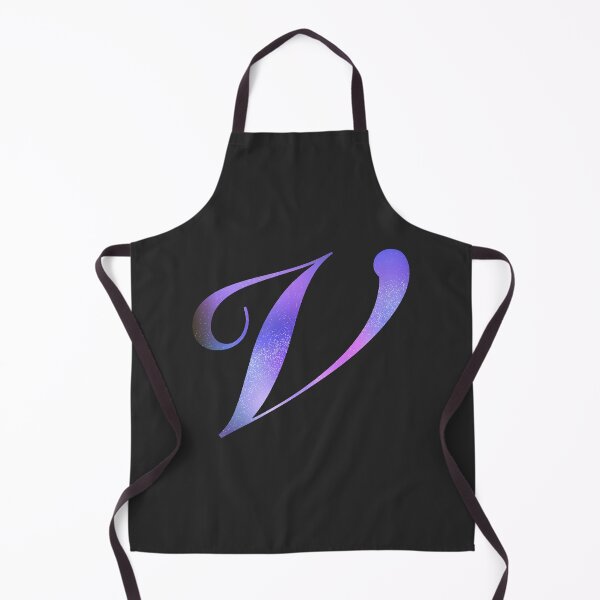 Item preview, Monogram Galaxy Cursive Letter V designed and sold by sporadicdoodlin.