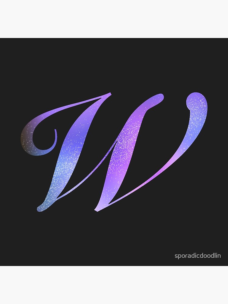 Monogram Floral Cursive Letter N Sticker for Sale by sporadicdoodlin