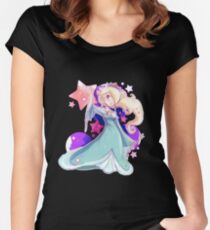 Sternenklarer Rosalina Tailliertes Rundhals-Shirt