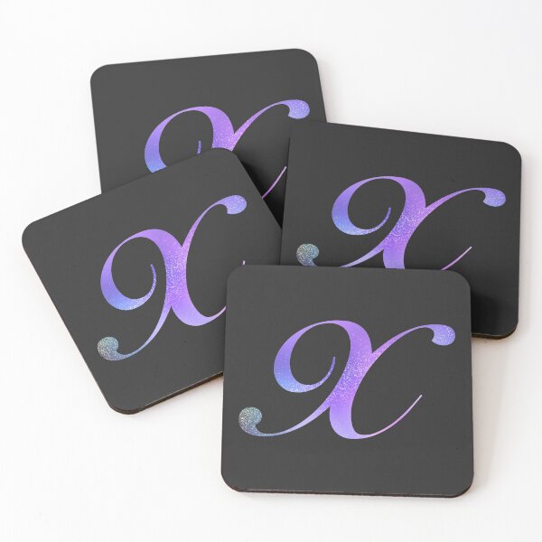 Item preview, Monogram Galaxy Cursive Letter X designed and sold by sporadicdoodlin.