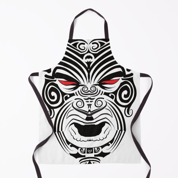 Item preview, maori face designed and sold by ARTSHACKPRINTS.