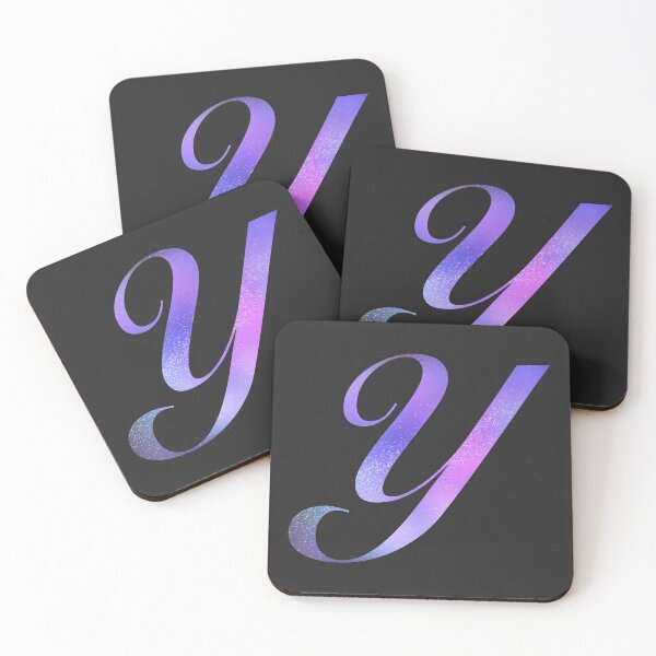 Item preview, Monogram Galaxy Cursive Letter Y designed and sold by sporadicdoodlin.