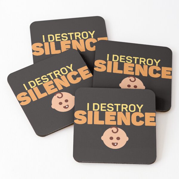 Item preview, I Destroy Silence  designed and sold by Tia555.