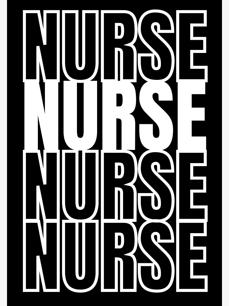 Nurse Cap Design Pattern Greeting Card for Sale by Caregiverology