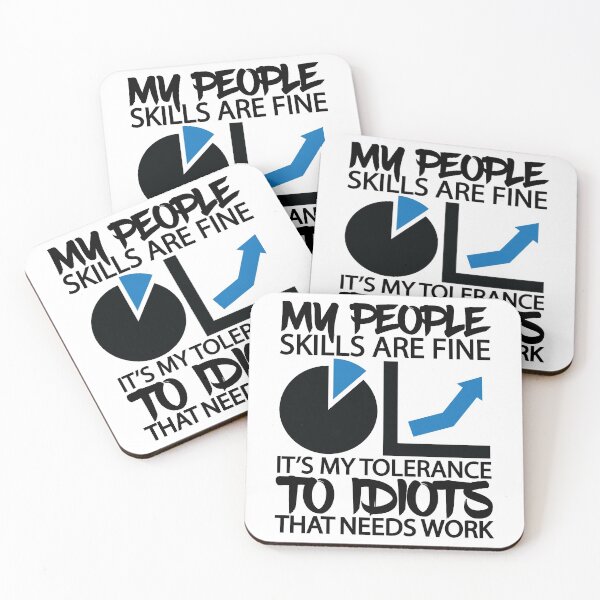 Item preview, My People Skills Are Fine designed and sold by GravitiTees.