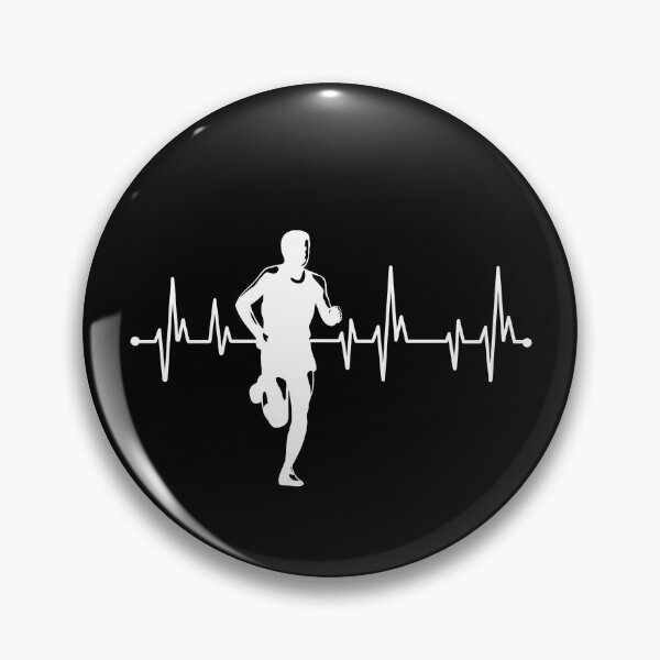 Item preview, Funny Running Heartbeat Pulse for Runners designed and sold by cool-merch.