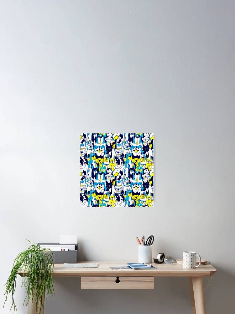 Imagen 2 de 3, Póster con la obra IconoPatrones108, diseñada y vendida por IconPatterns.