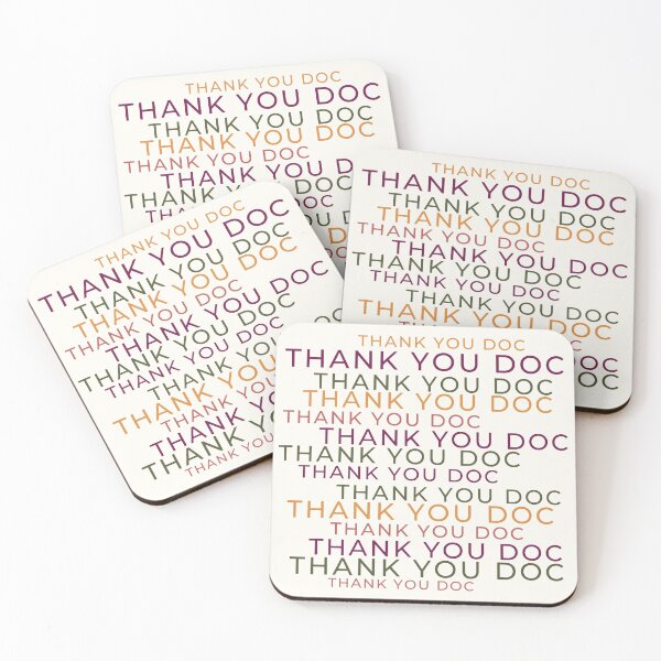 Item preview, THANK YOU DOC - THANK YOU DOCTOR designed and sold by CulturalMesh.