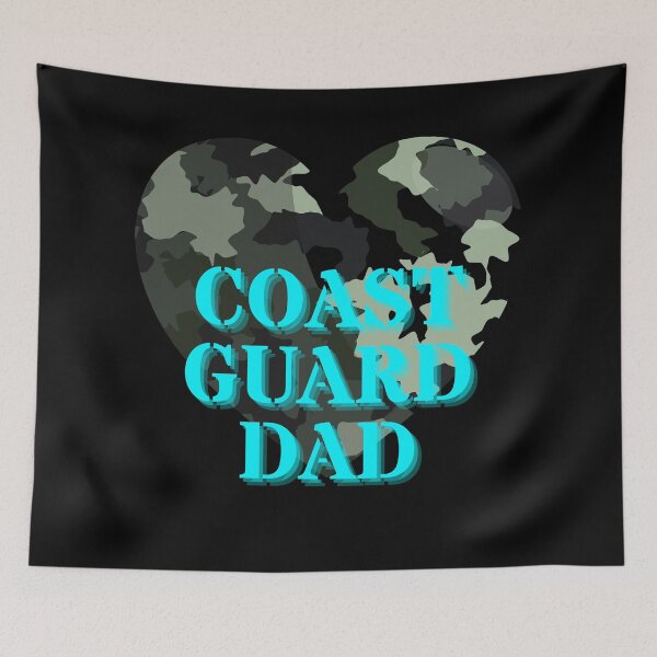 Item preview, COAST GUARD DAD - Camo Heart designed and sold by miTeless seDign.
