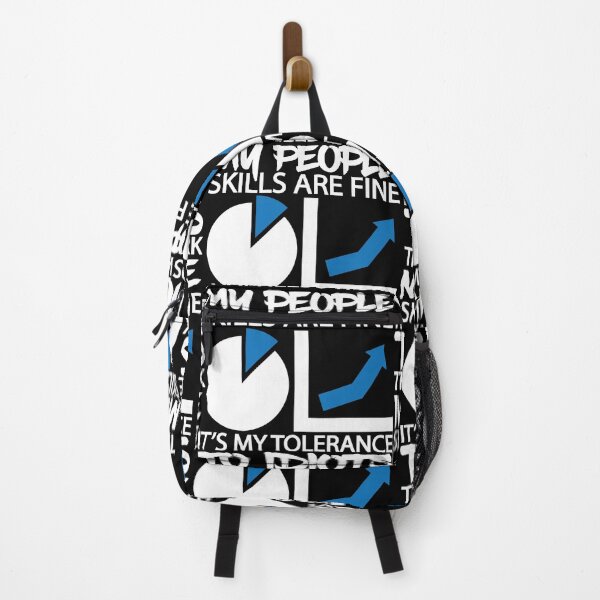 Item preview, My People Skills Are Fine Behavioural Interactions designed and sold by GravitiTees.