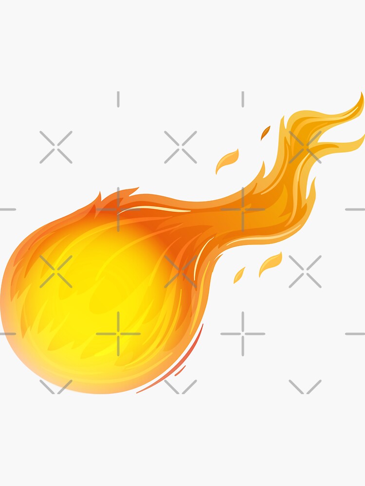 Fireball Sticker For Sale By FilipeFerreira Redbubble