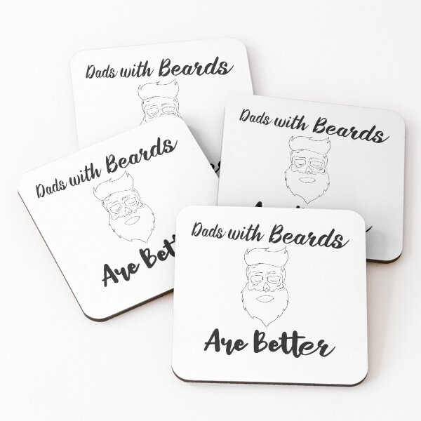 Item preview, Dads with beards are better - hand drawing and lettering designed and sold by chrstdnl.