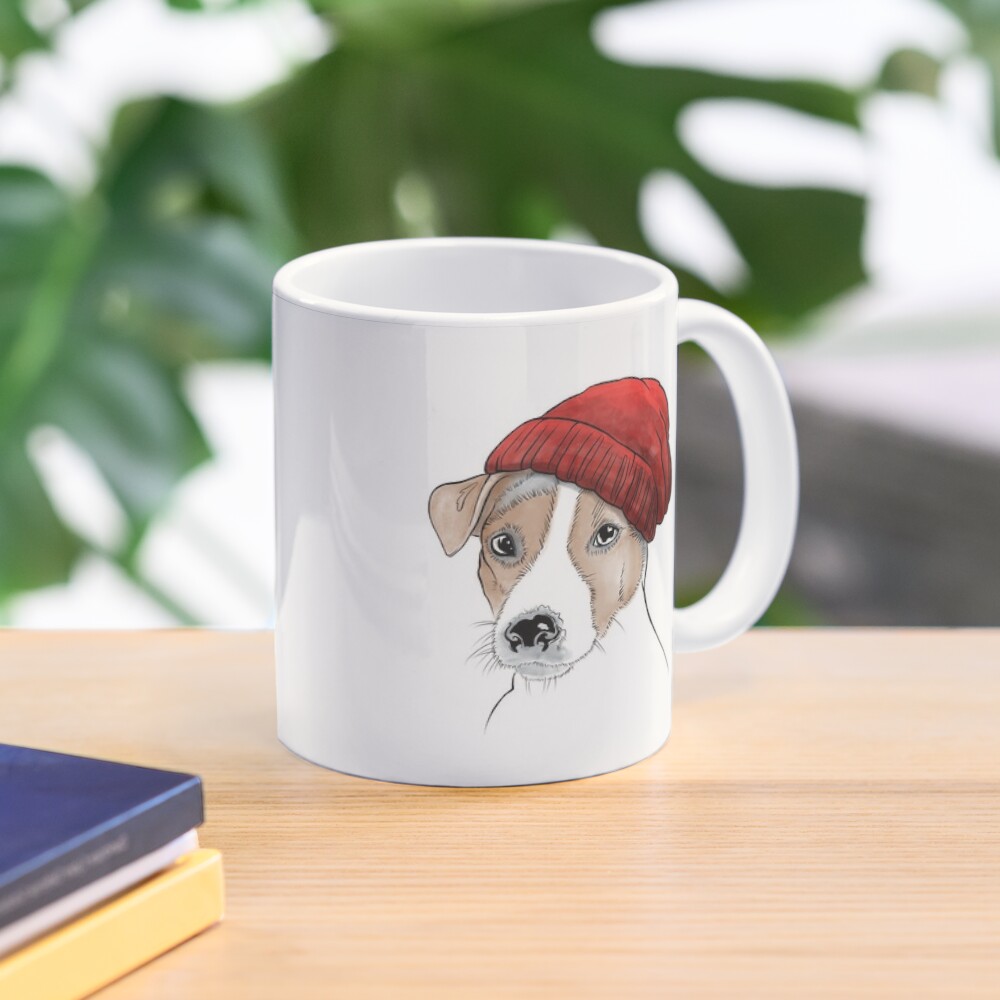 Jack Russel Terrier Hipster Dog Cute Cool Tea Coffee Mug Christmas Funny gift 
