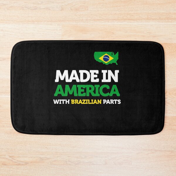 Item preview, Made in America with Brazilian Parts Amazing Brazil Pride Funny Gift designed and sold by smartrocket.