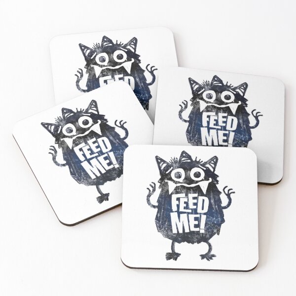 Item preview, Cute Hungry Monster designed and sold by SquinkCreative.