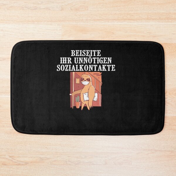 Item preview, Witziger Spruch Faultier Abstand halten Sozialkontakte designed and sold by katlaurel203p.