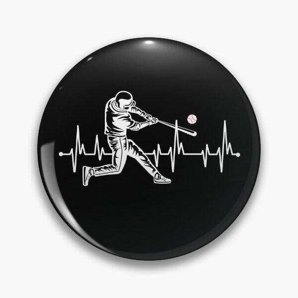 Item preview, Baseball Heartbeat Pulse - Funny Baseball designed and sold by cool-merch.