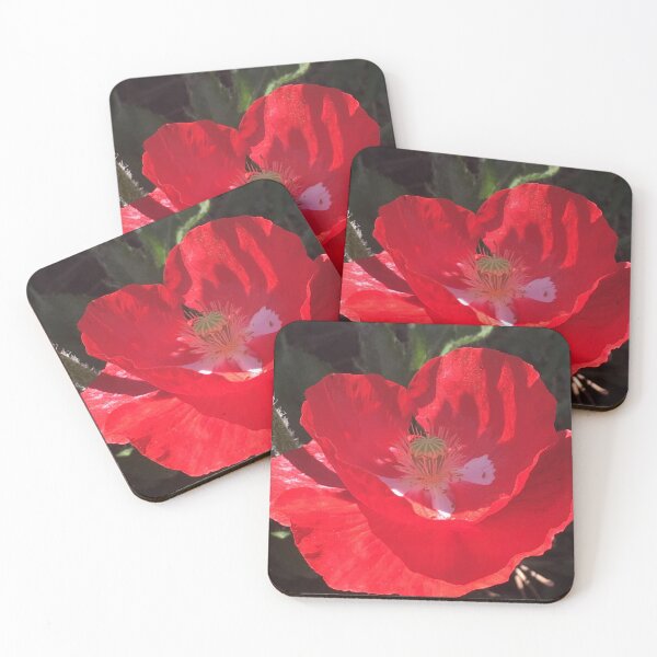 Item preview, Scarlet Summertime Poppy designed and sold by RoseAromas.