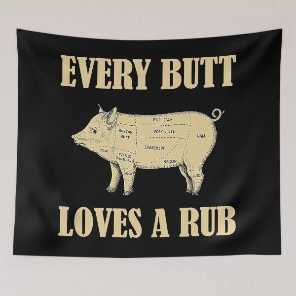 Item preview, Every Butt Loves A Rub Shirt designed and sold by mlemmlem22.
