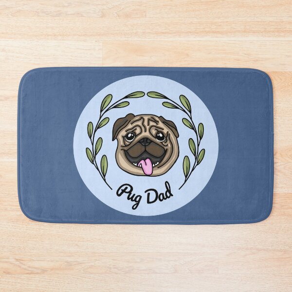 Item preview, Proud Pug Dad designed and sold by CraftedbyJK.