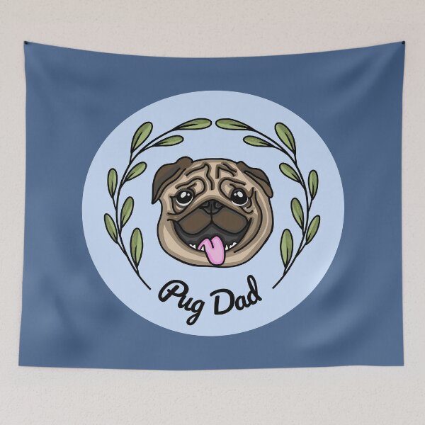 Item preview, Proud Pug Dad designed and sold by CraftedbyJK.