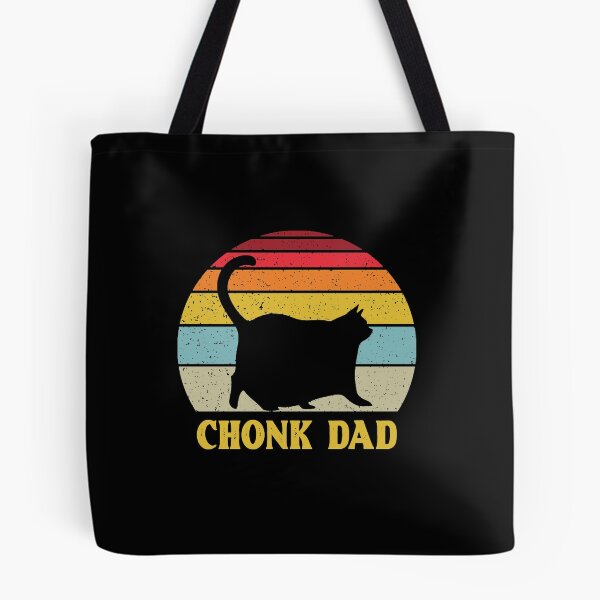 Artikelvorschau, Chonk Dad Black Cat Vintage Shirt entworfen und verkauft von mlemmlem22.