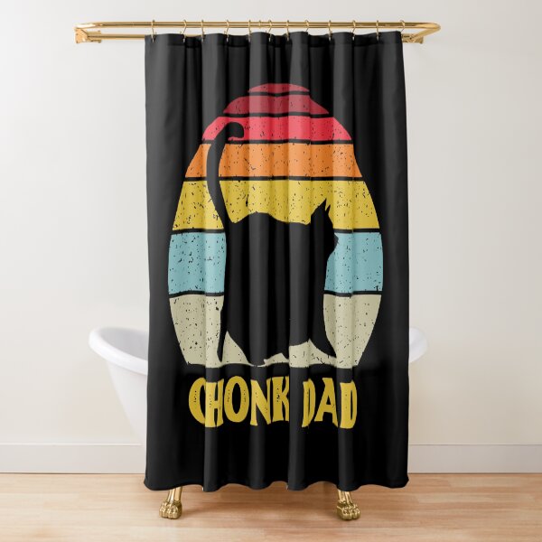 Item preview, Chonk Dad Black Cat Vintage Shirt  designed and sold by mlemmlem22.