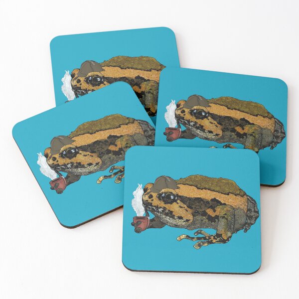 Item preview, Sherlock Toad - Famous Amphibian Detective Solving Mysteries designed and sold by creativekeener.