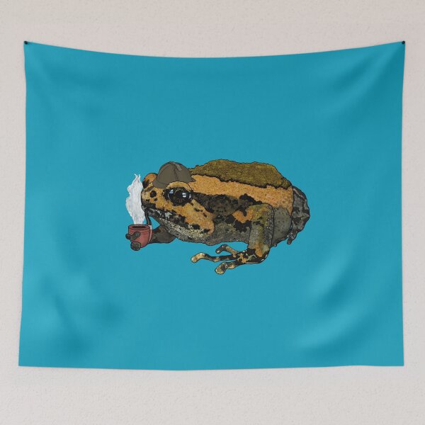 Item preview, Sherlock Toad - Famous Amphibian Detective Solving Mysteries designed and sold by creativekeener.