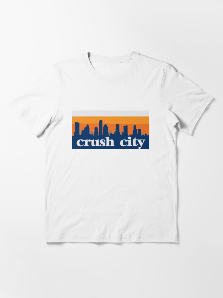 crush city skyline logo Poster for Sale by CandlelightPrnt