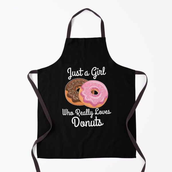 Item preview, Just A Girl Who Reall-y Loves Donuts designed and sold by HungDesigner.